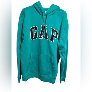 GAP Blue Sweater with Logo and Hood